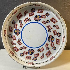 Vintage Schlitz Brewing Co Beer Tray Metal Serving Tray Platter Many Logos Rare